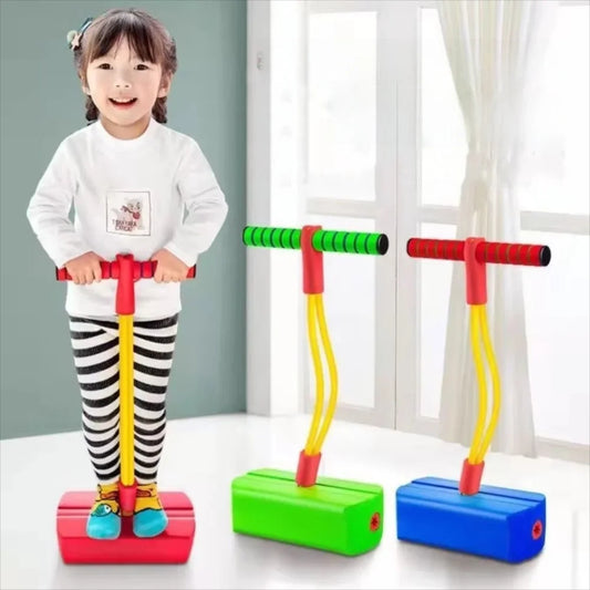 Kids Grow Taller|Balance Toy Frog Jumping Sports^ Outdoor Exercise Equipment* Fitness Bouncing Sound for Children Education Toys