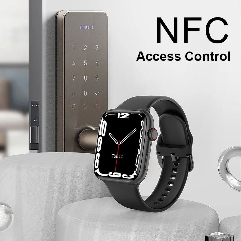 New 2026 For Apple GPS Watch 11 Smart Watch Men HD AMOLED Memory Music 3D Surround Bluetooth Call Waterproof Smartwatch X Woman