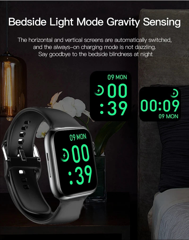 New 2026 For Apple GPS Watch 11 Smart Watch Men HD AMOLED Memory Music 3D Surround Bluetooth Call Waterproof Smartwatch X Woman