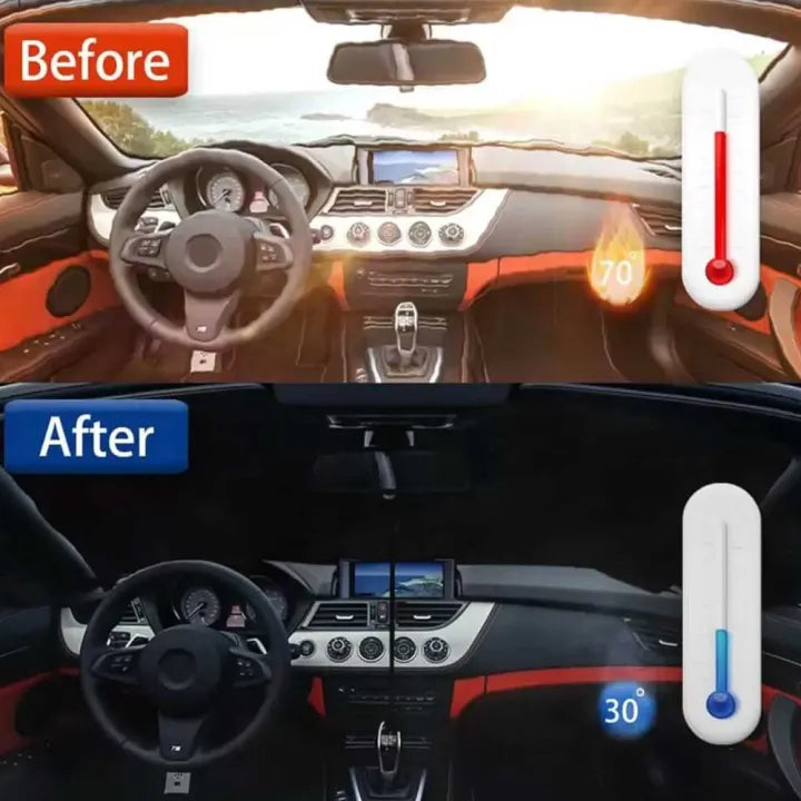 Car Sun Shade Umbrella – Foldable UV Protector