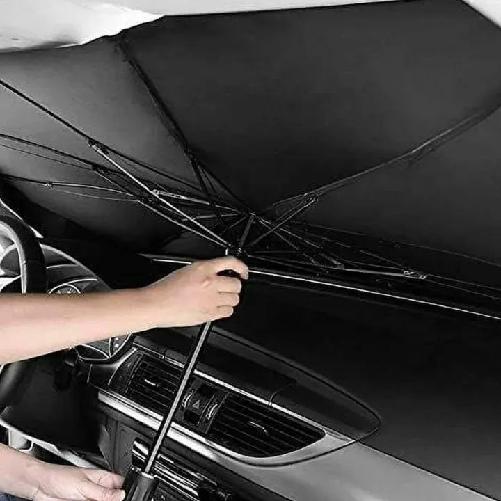 Car Sun Shade Umbrella – Foldable UV Protector