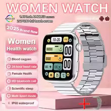 2025 New Nursing Grade Women AI Smart Diagnosis Smart Watch HRV+PPG Blood Pressure Heart Rate Health Monitor IP68 NFC Smartwatch
