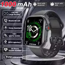 2025 New For Xiaomi Smart Watch Men Women 1.85-Inch HD AMOLED Full Touch Screen IP68 Waterproof Bluetooth Call SmartWatch Man