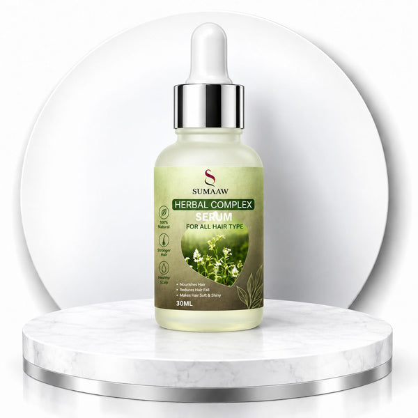 A 20mL dropper bottle of Sumaaw Herbal Complex Serum.